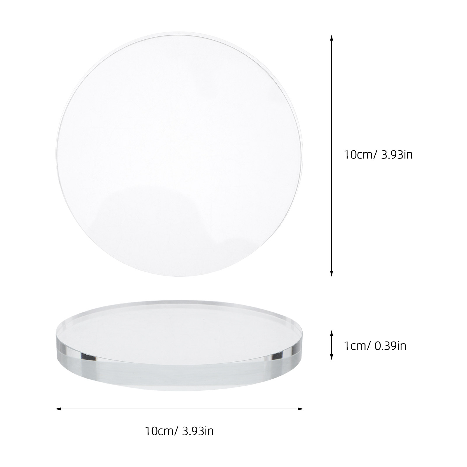 Heavy Round Transparent Crysta - Book Weight Glass incelemesi ve fiyatı