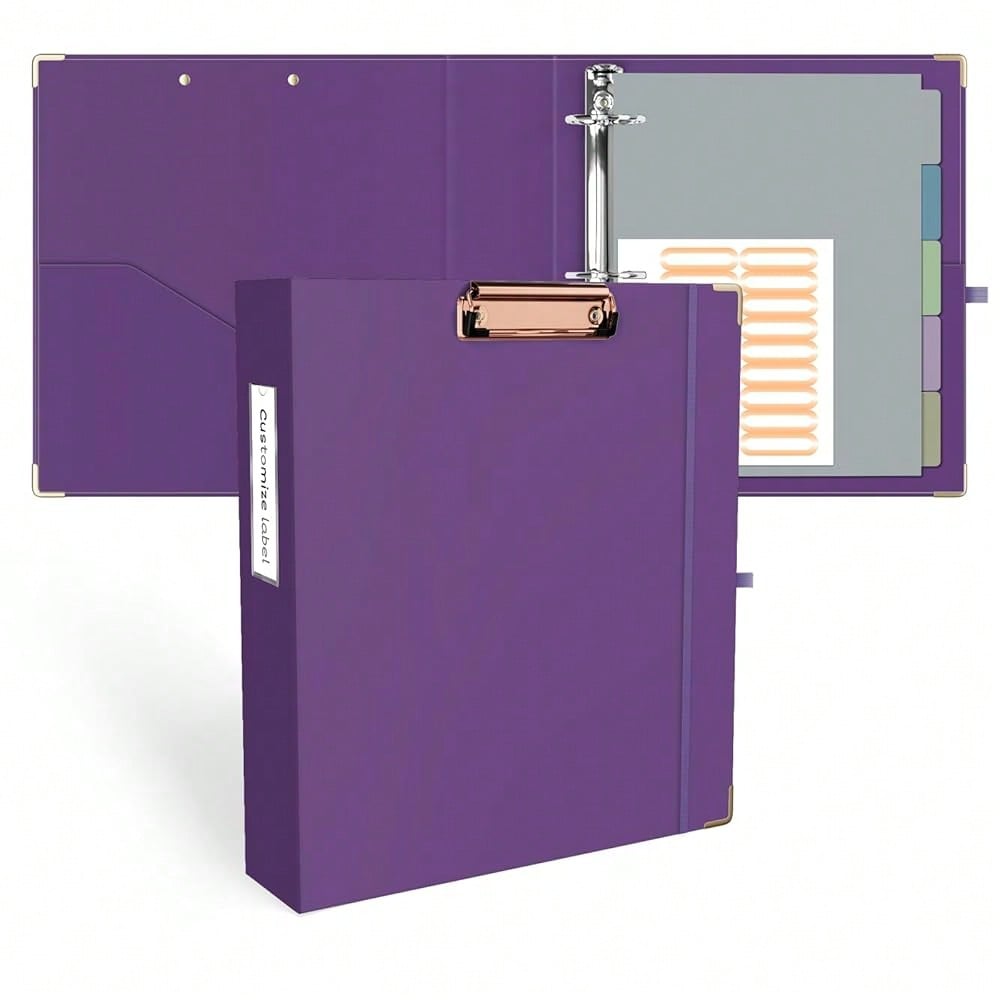 Mini 3 Ring Binder 2 Inch For  - Tab Divider A4 incelemesi ve fiyatı