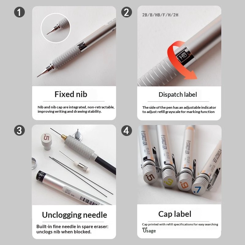 Staedtler 925 Full Metal Draft - Mechanical Pencil 0.3 incelemesi ve fiyatı