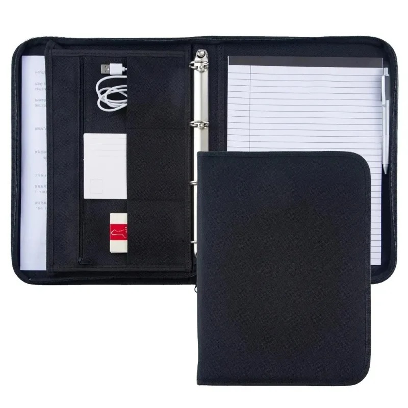 Large Black Business Portfolio - Binder A4 Lever incelemesi ve fiyatı