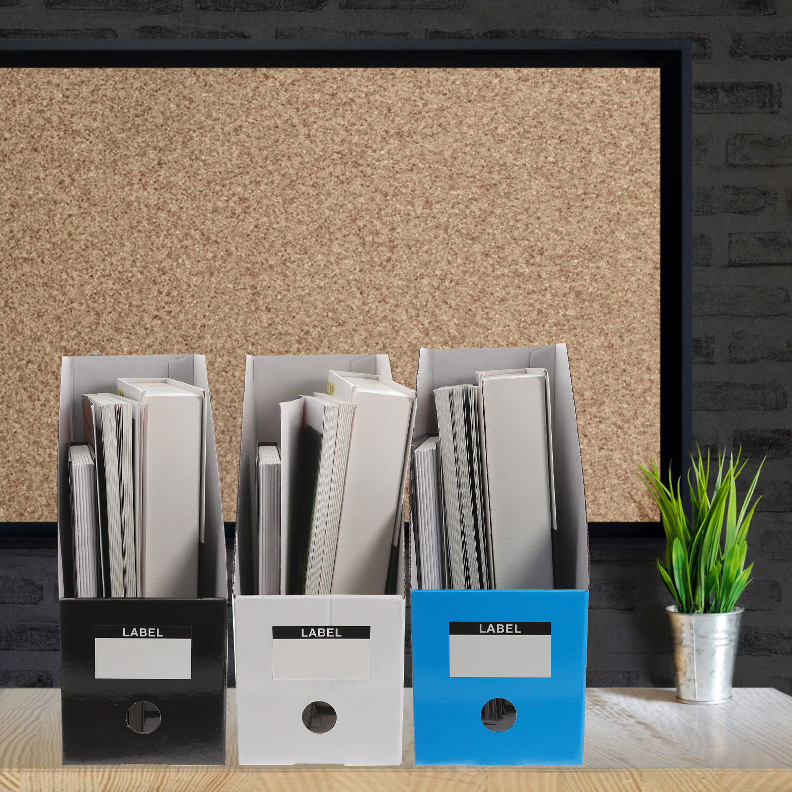 3Pcs Desktop File Organizer Ra - Magazine Holder Rack incelemesi ve fiyatı