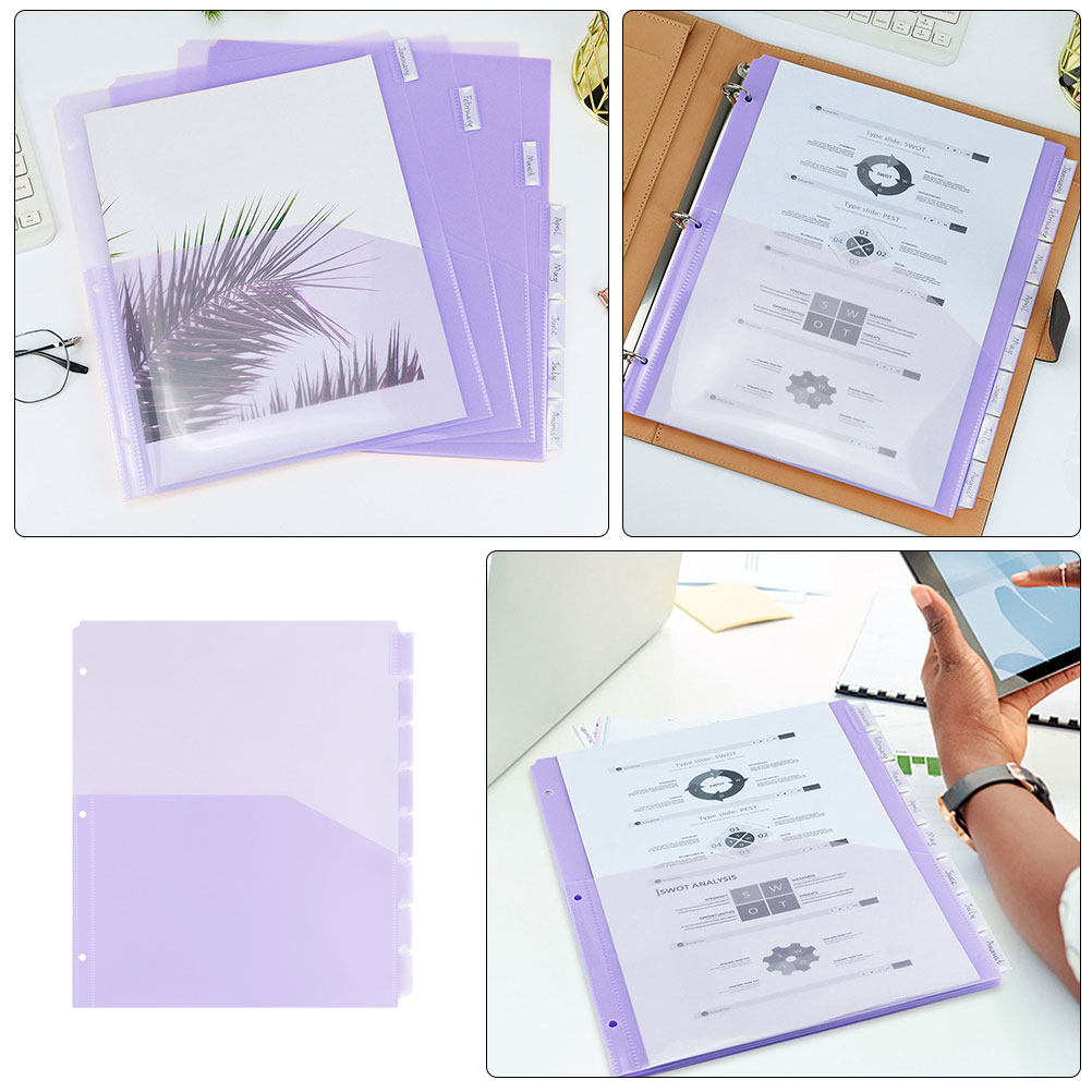 2Sets Binder Dividers A4 3-Hol - Tab Divider A4 incelemesi ve fiyatı