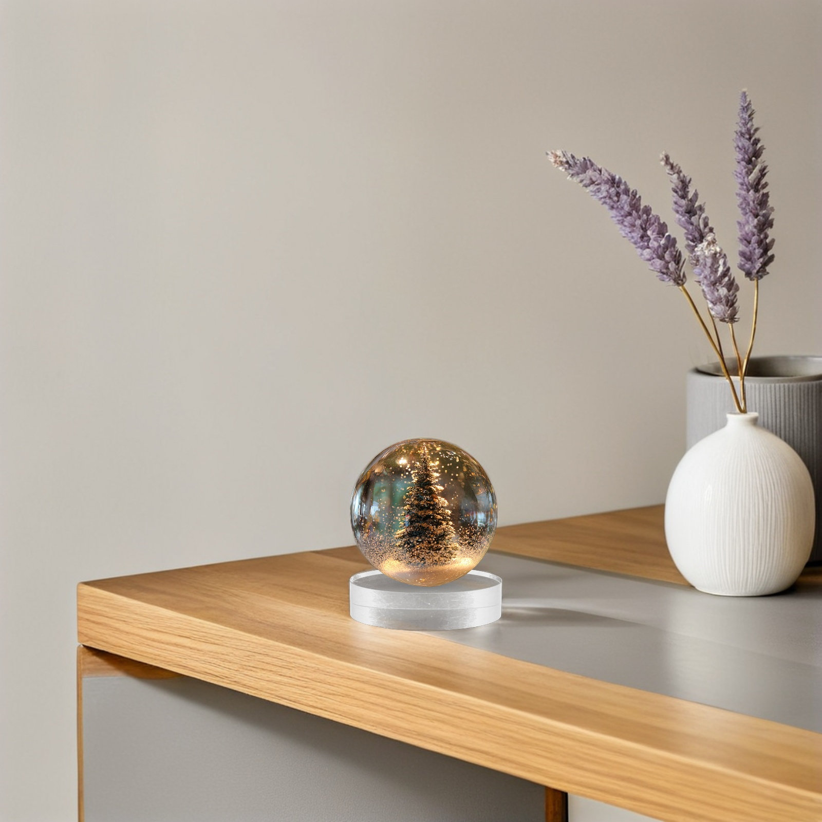 2Pcs Crystal Round Paperweight - Book Weight Glass incelemesi ve fiyatı