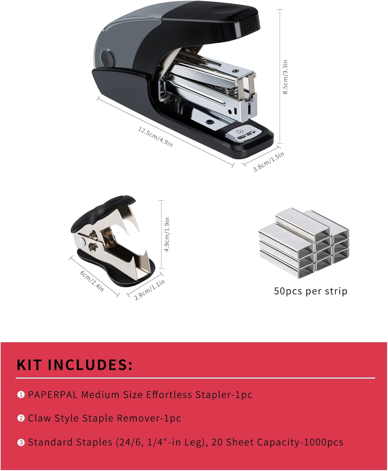 Effortless Standard Stapler Se - Stapler Half Strip incelemesi ve fiyatı