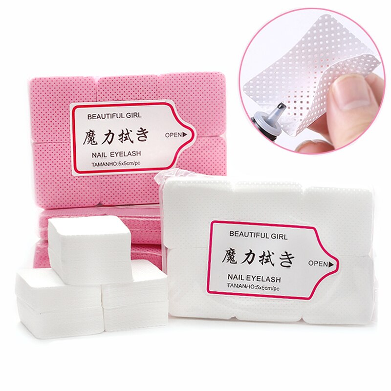 600Pcs/Pack Lint-Free Eyelash  - Gel Refill Pack incelemesi ve fiyatı