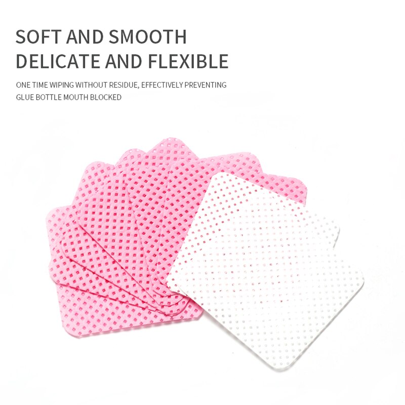 600Pcs/Pack Lint-Free Eyelash  - Gel Refill Pack incelemesi ve fiyatı