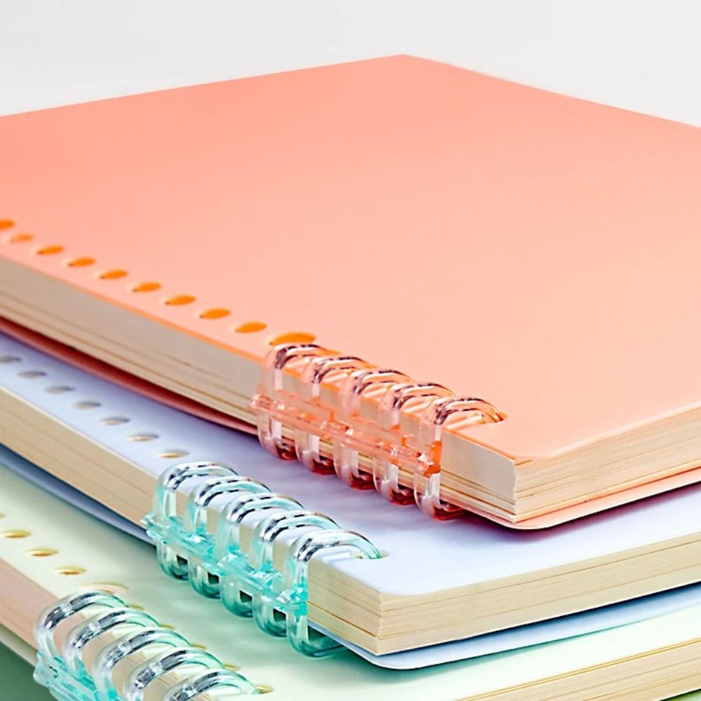 4Pcs PP Loose-leaf Book Cover  - Binder A4 Lever incelemesi ve fiyatı