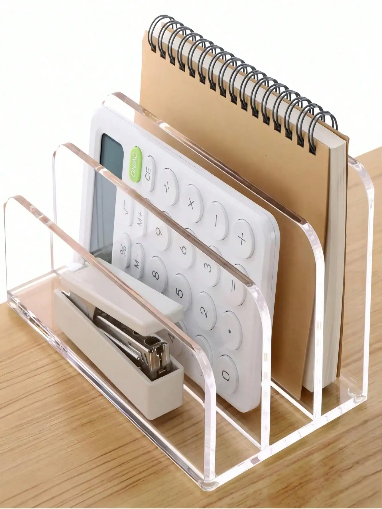 1Pc Acrylic File Folder, Desk  - Magazine Holder Rack incelemesi ve fiyatı
