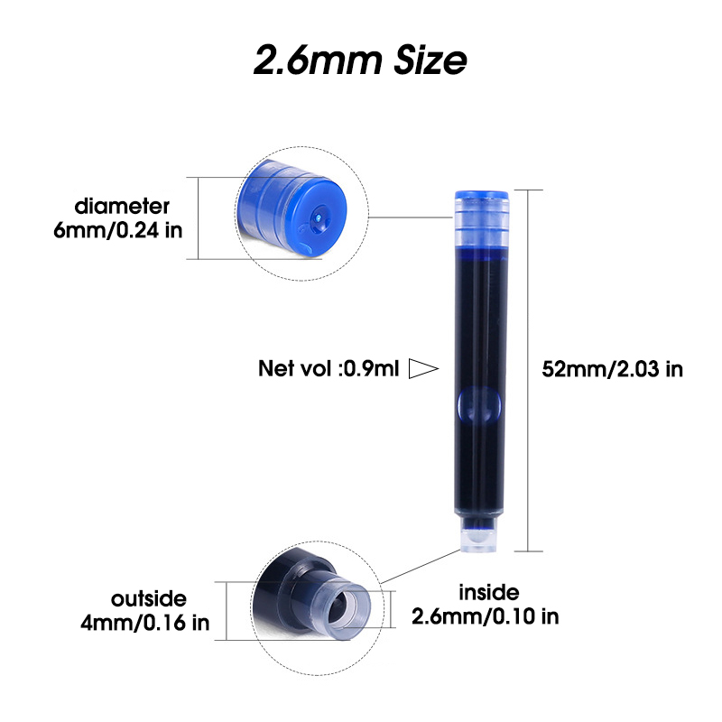 50pcs Fountain Pen Ink Cartrid - Fountain Pen Bottled Ink incelemesi ve fiyatı