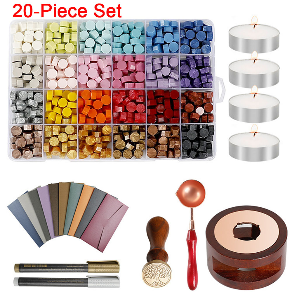 20pcs/set Wax Seal Stamp Set w - Wax Seal Stamp Set incelemesi ve fiyatı
