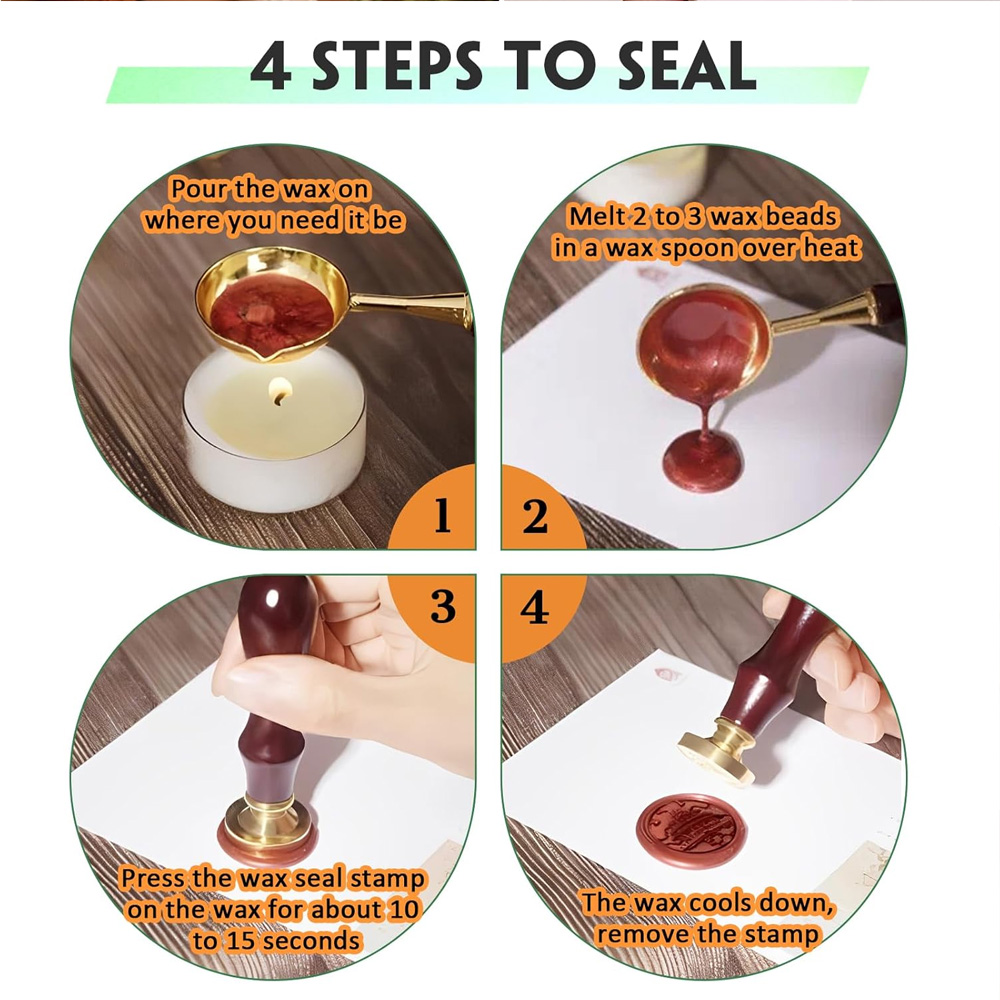20pcs/set Wax Seal Stamp Set w - Wax Seal Stamp Set incelemesi ve fiyatı