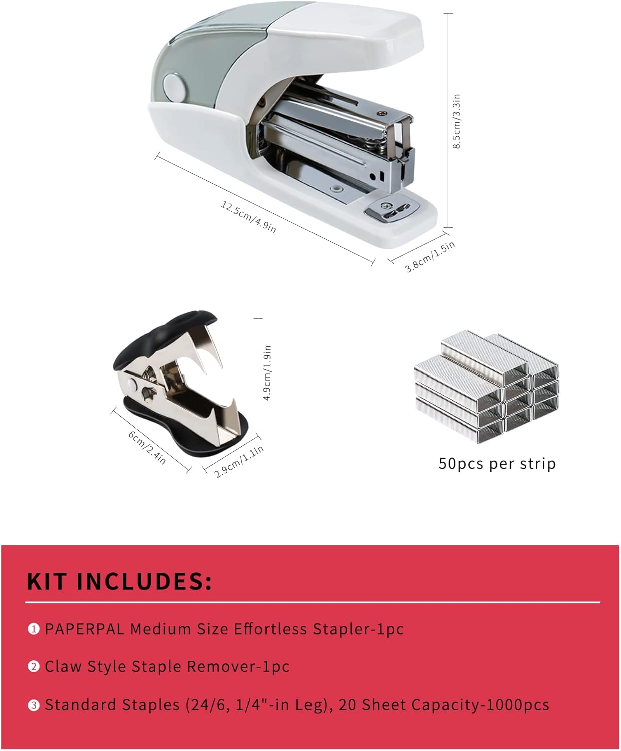 Effortless Standard Stapler Se - Stapler Half Strip incelemesi ve fiyatı
