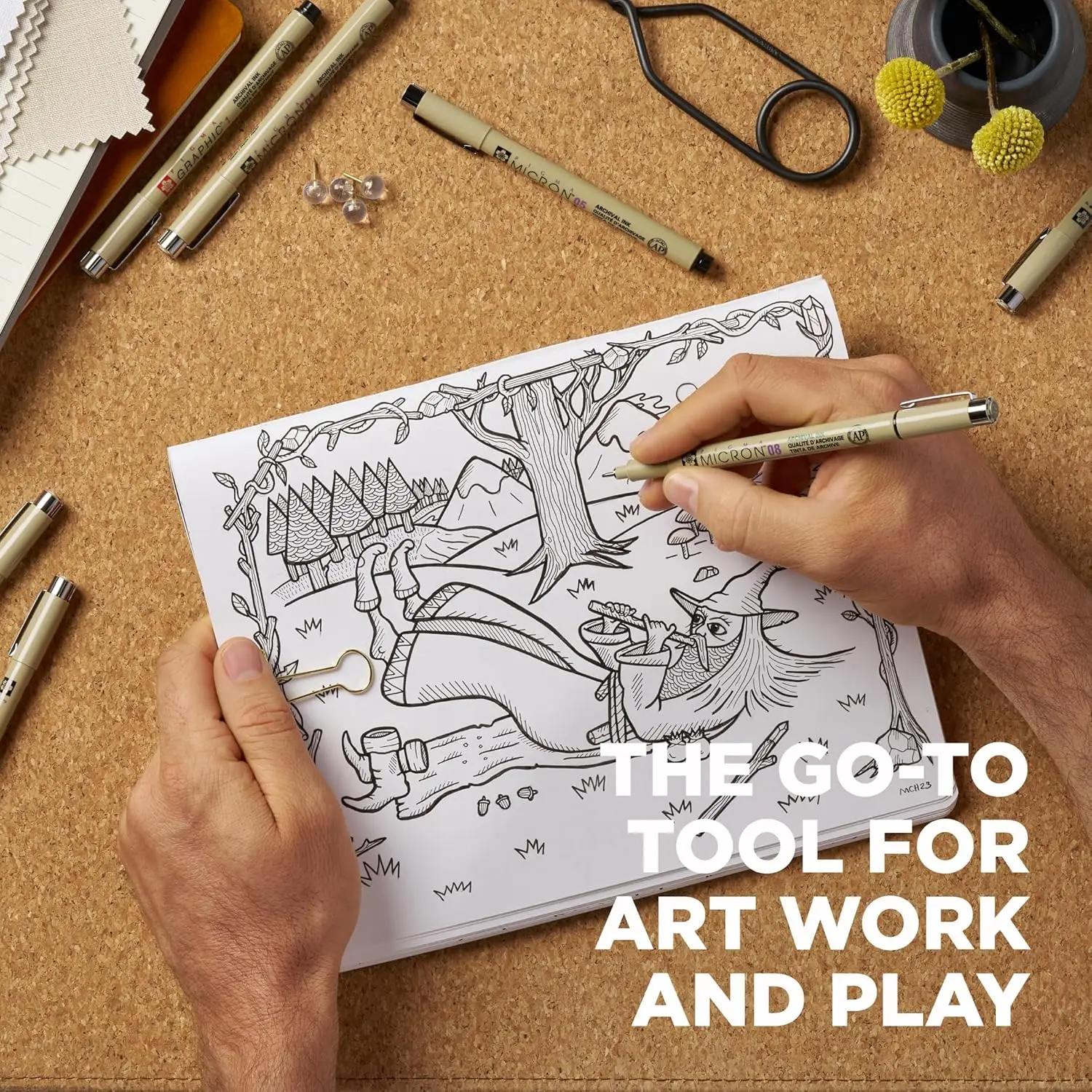 Fineliner Drawing Pens Set, 8  - Archive Box Set incelemesi ve fiyatı