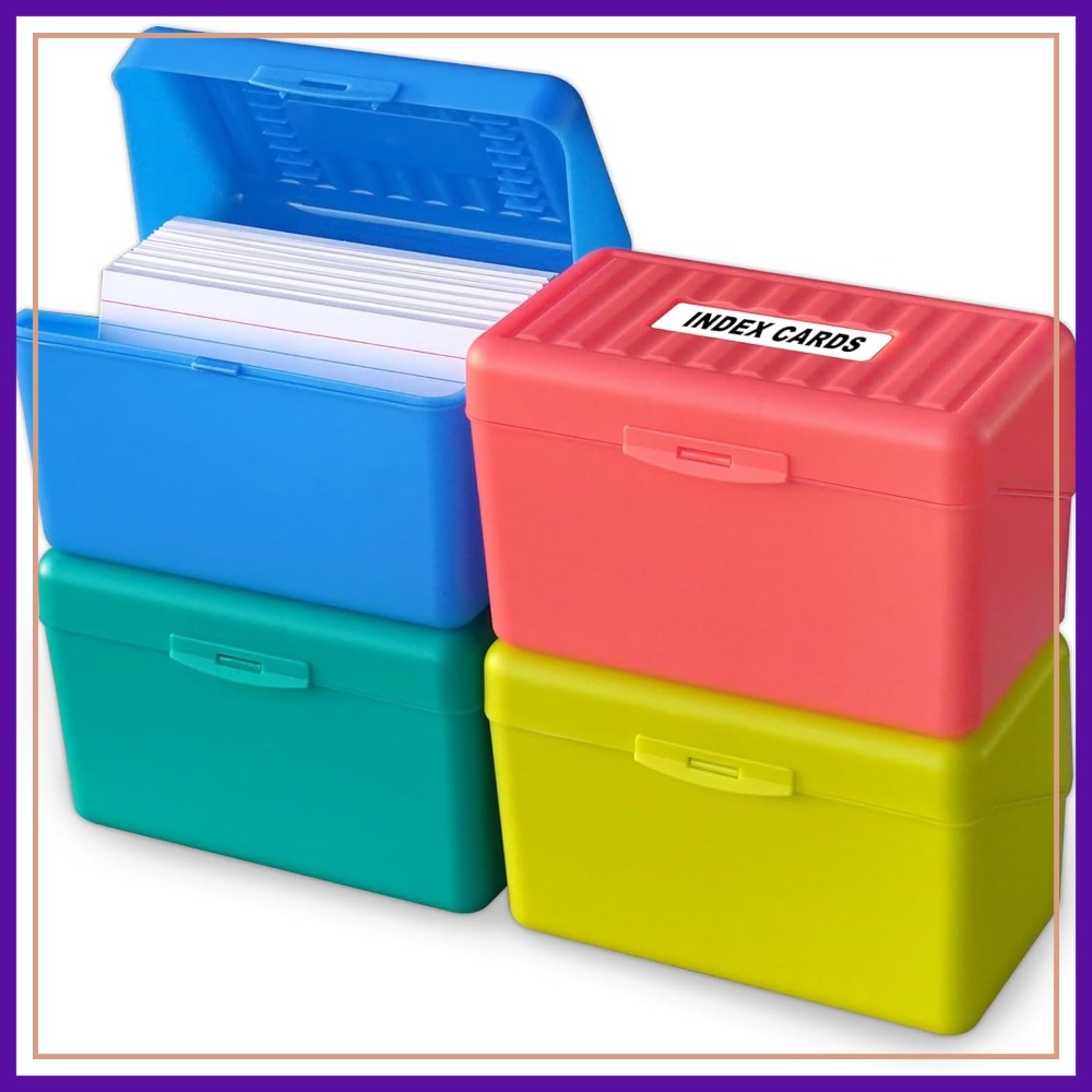 Olivo Index Card Holder Box 3x - Index Card Holder incelemesi ve fiyatı