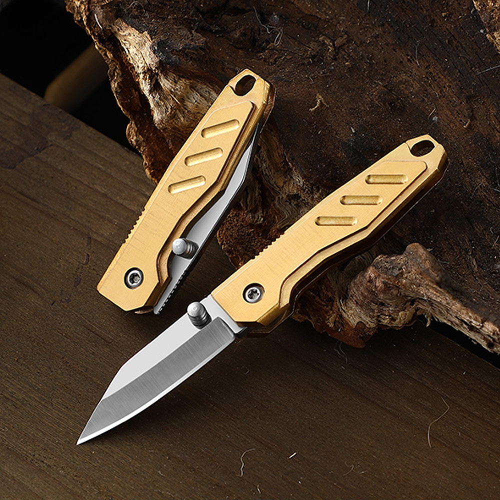 Brass Mini Folding Utility Kni - Letter Opener Brass incelemesi ve fiyatı