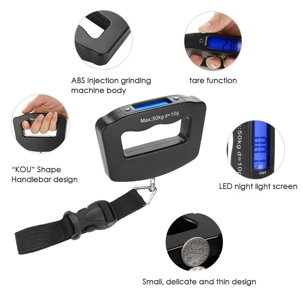 Portable LCD Digital Hanging S - Tape Dispenser Weighted incelemesi ve fiyatı