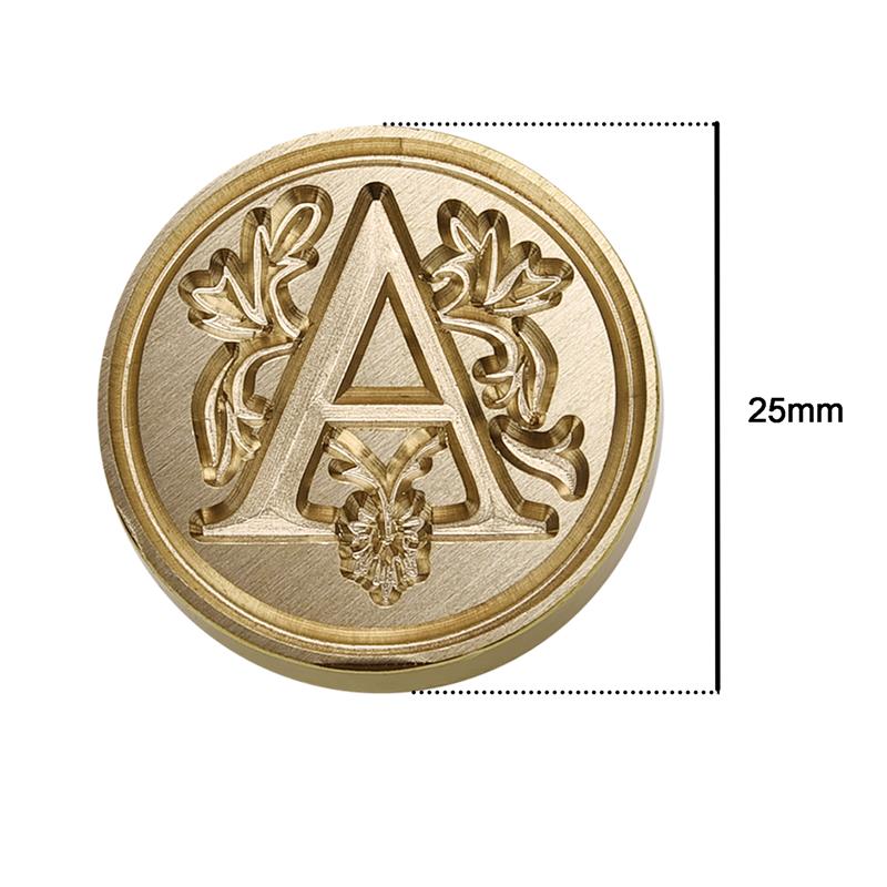 A-Z Vintage Sealed Wax Stamp H - Wax Seal Stamp Set incelemesi ve fiyatı