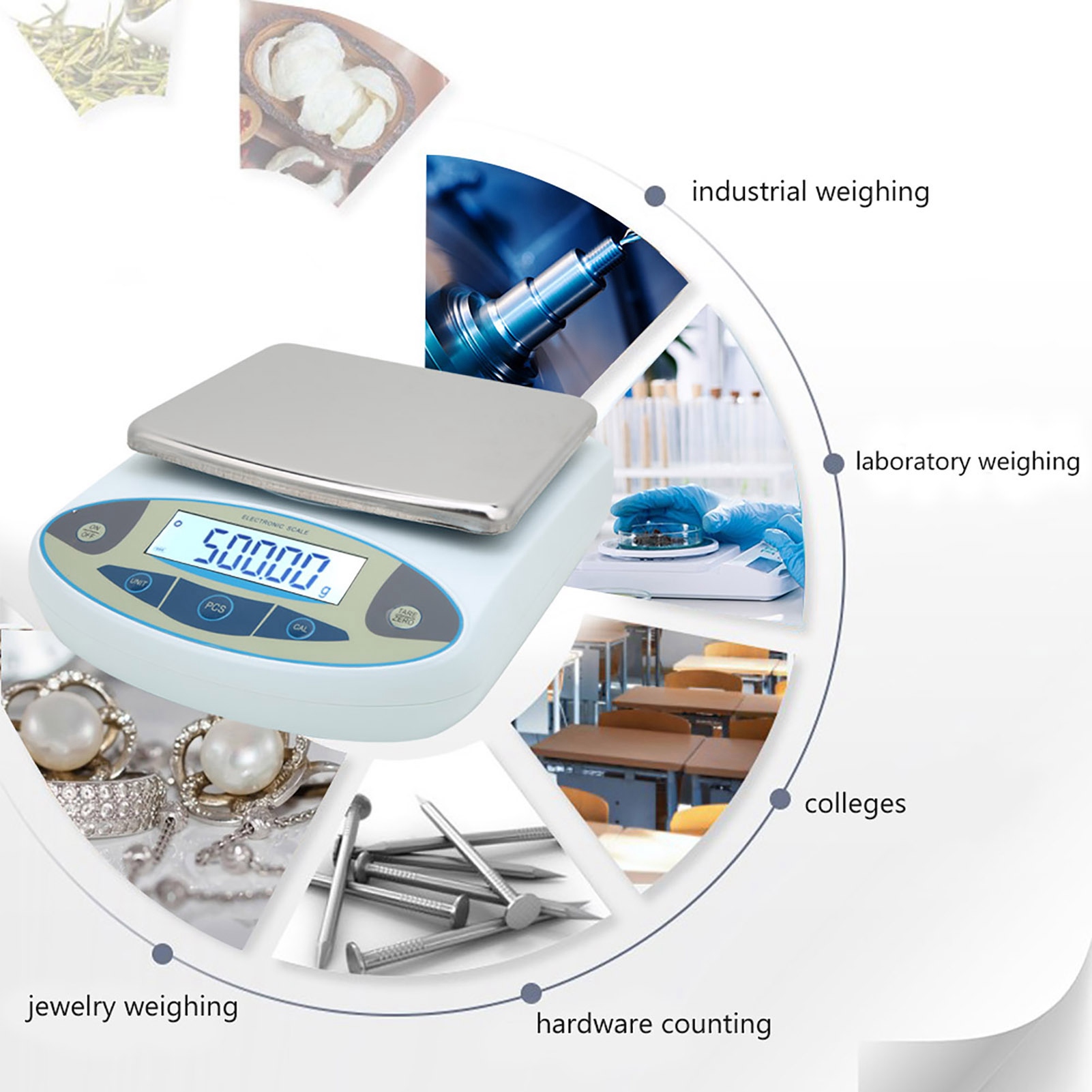 5000g 0.01g Digital Precision  - Tape Dispenser Weighted incelemesi ve fiyatı