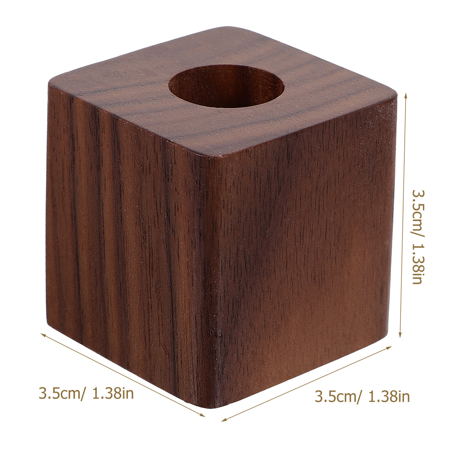 Single Wood Pen Holder Walnut  - Pen Rest Single incelemesi ve fiyatı