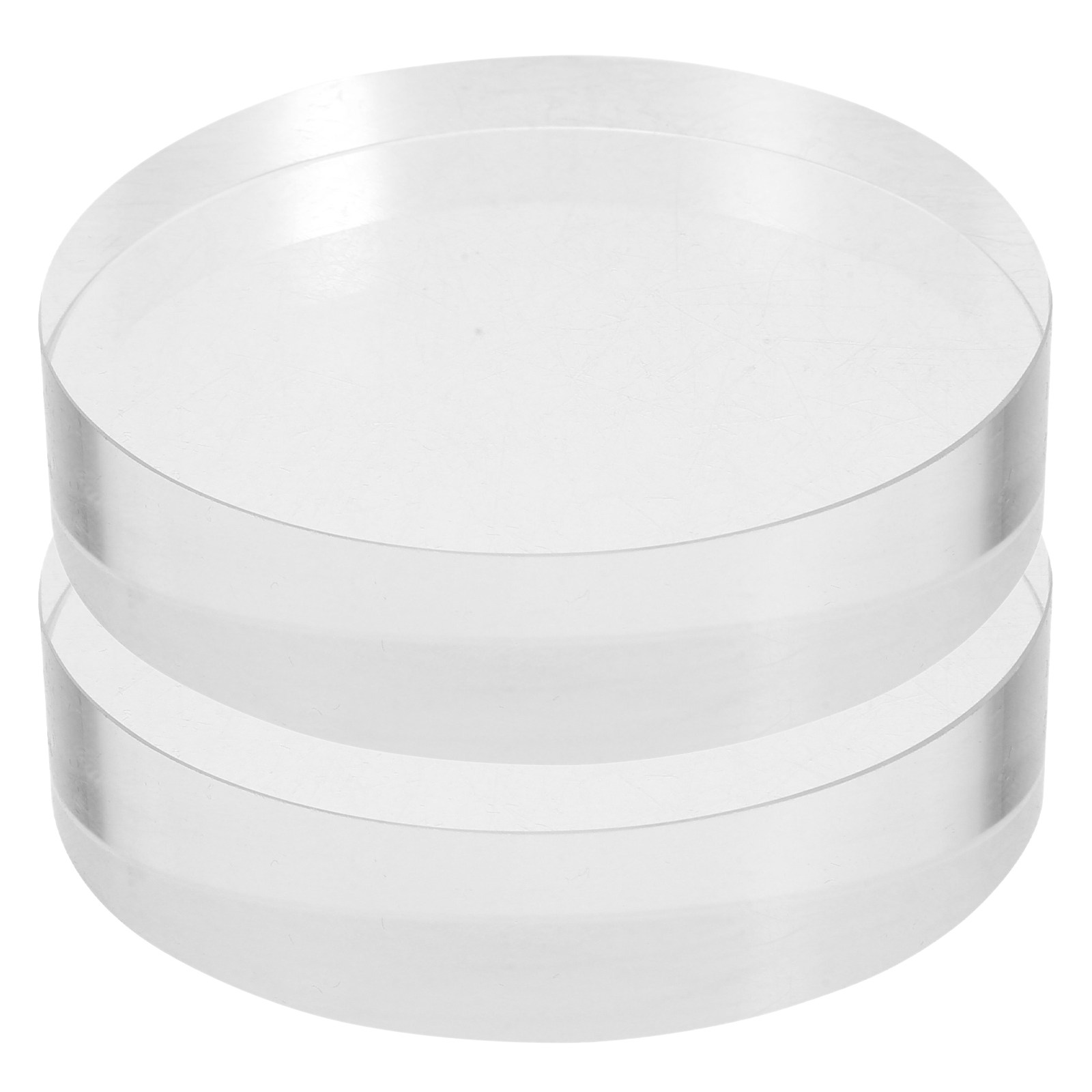 2Pcs Clear Round Crystal Glass - Book Weight Glass incelemesi ve fiyatı