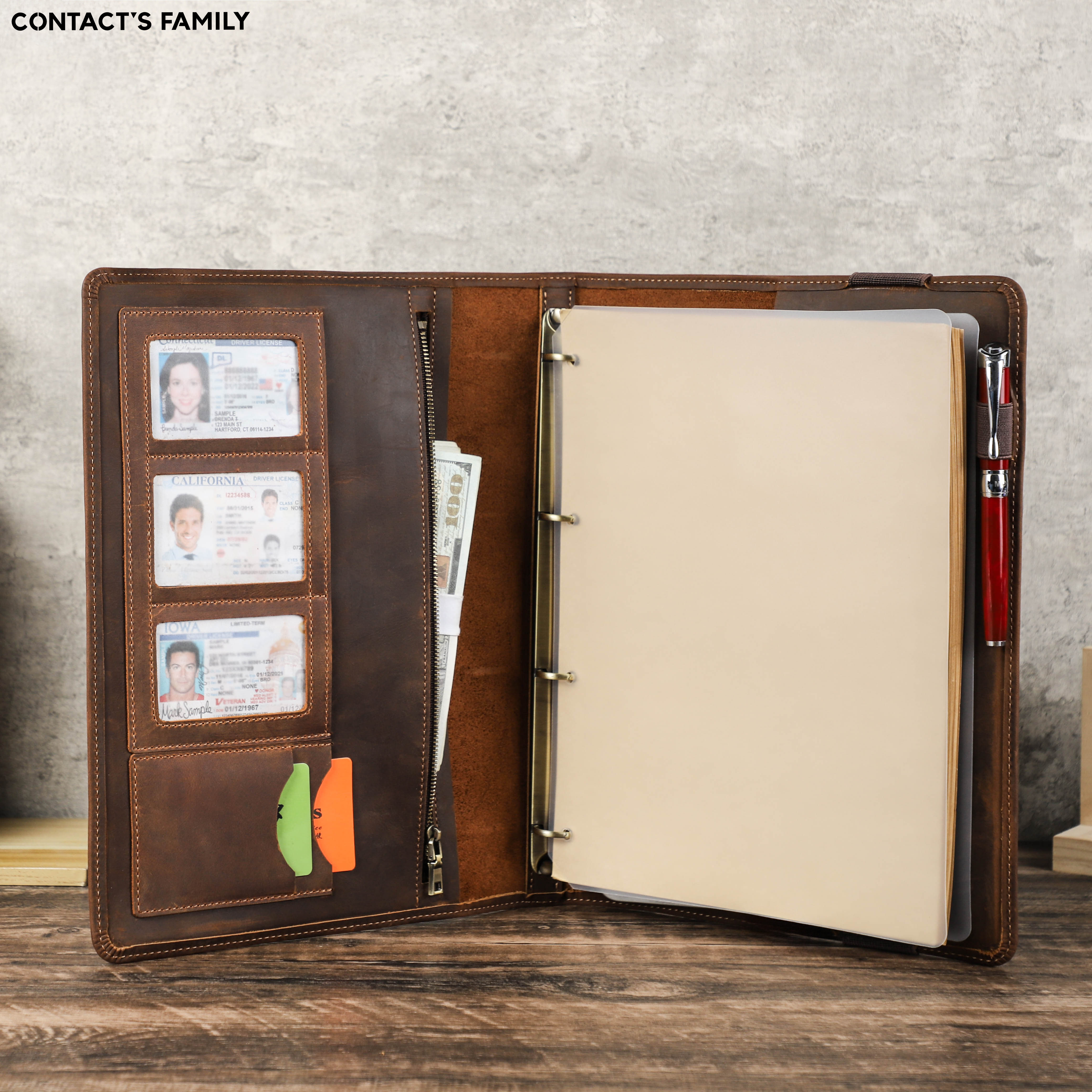 Luxury Retro Business A4 Noteb - Binder A4 Lever incelemesi ve fiyatı