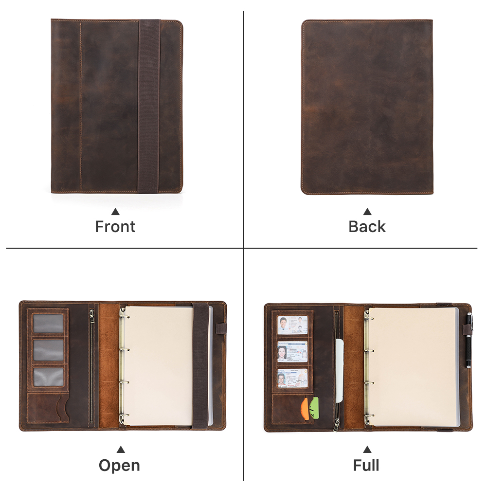 Luxury Retro Business A4 Noteb - Binder A4 Lever incelemesi ve fiyatı