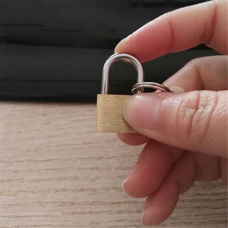 Brass Padlock with Keys, Small - Letter Opener Brass incelemesi ve fiyatı