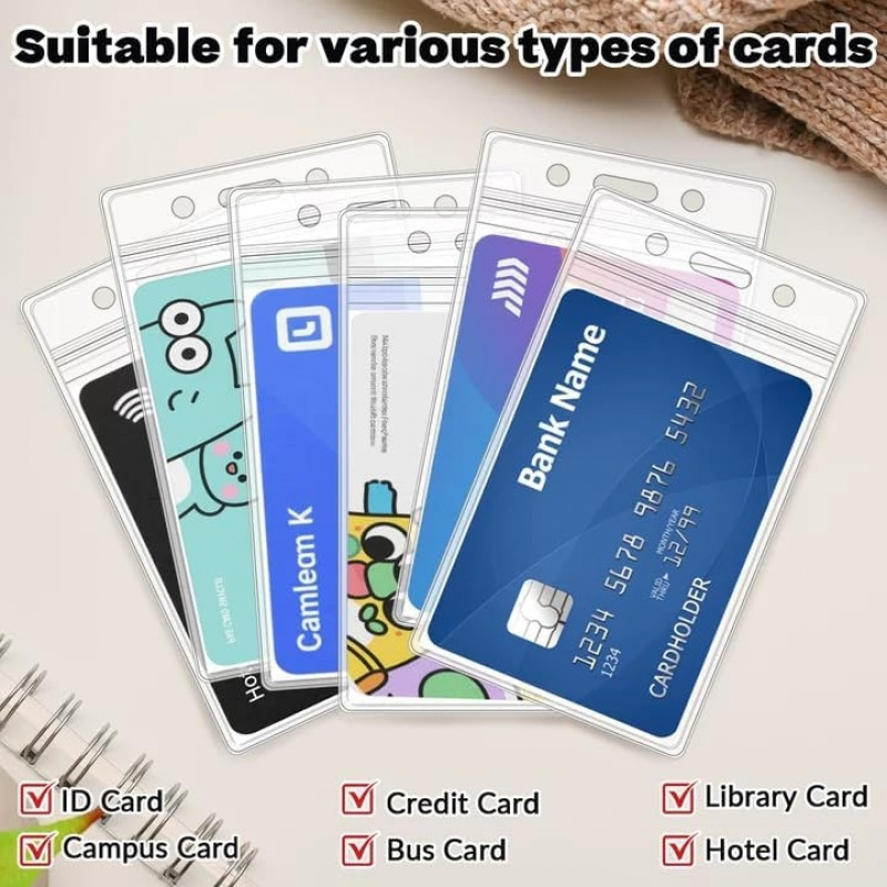 50 PCS Plastic Badge Holder, V - Index Card Holder incelemesi ve fiyatı