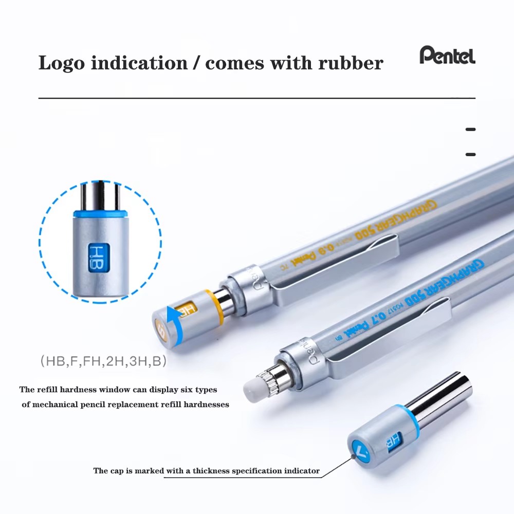 1pc Pentel Graphgear 500 Draft - Mechanical Pencil 0.3 incelemesi ve fiyatı