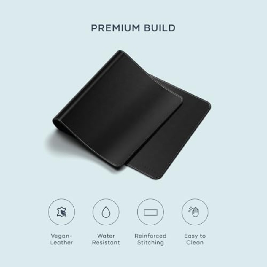 Vegan Leather Desk Mat Large M - Leather Desk Pad incelemesi ve fiyatı