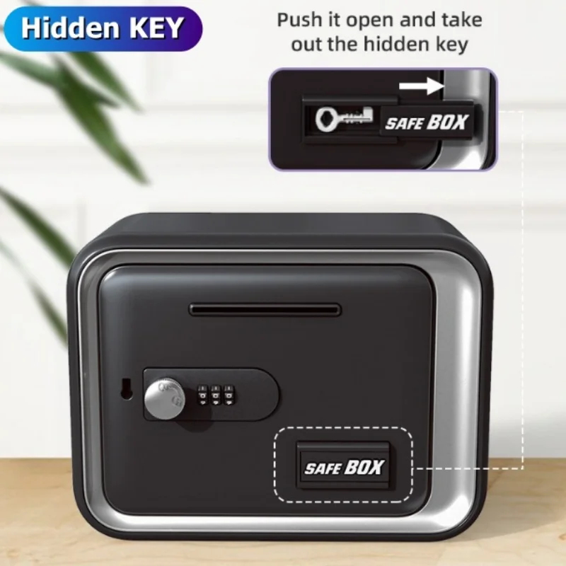 24x18x15cm Safe Box with Key L - Card Index Box incelemesi ve fiyatı