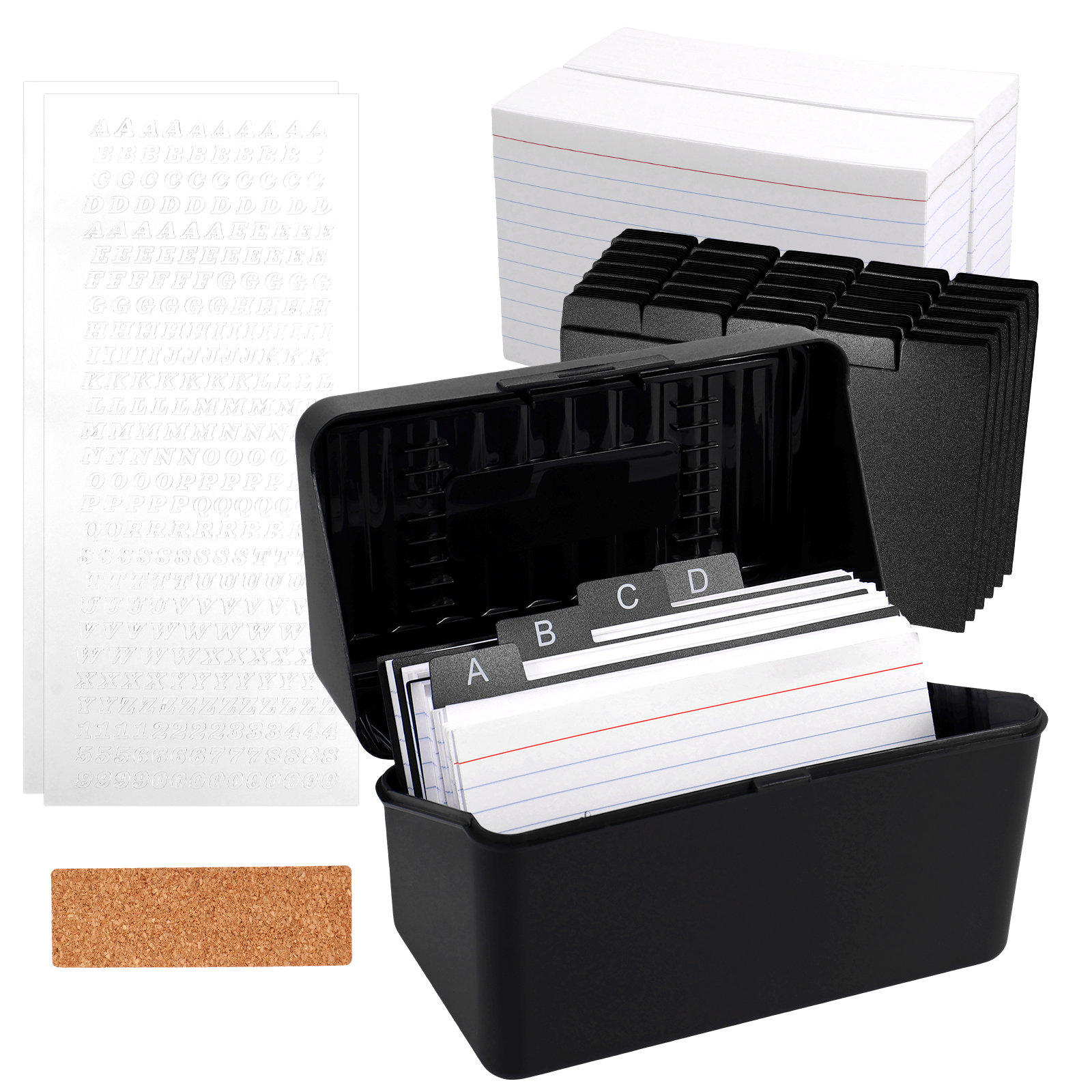 1 Set Index Card Organizer Box - Card Index Box incelemesi ve fiyatı