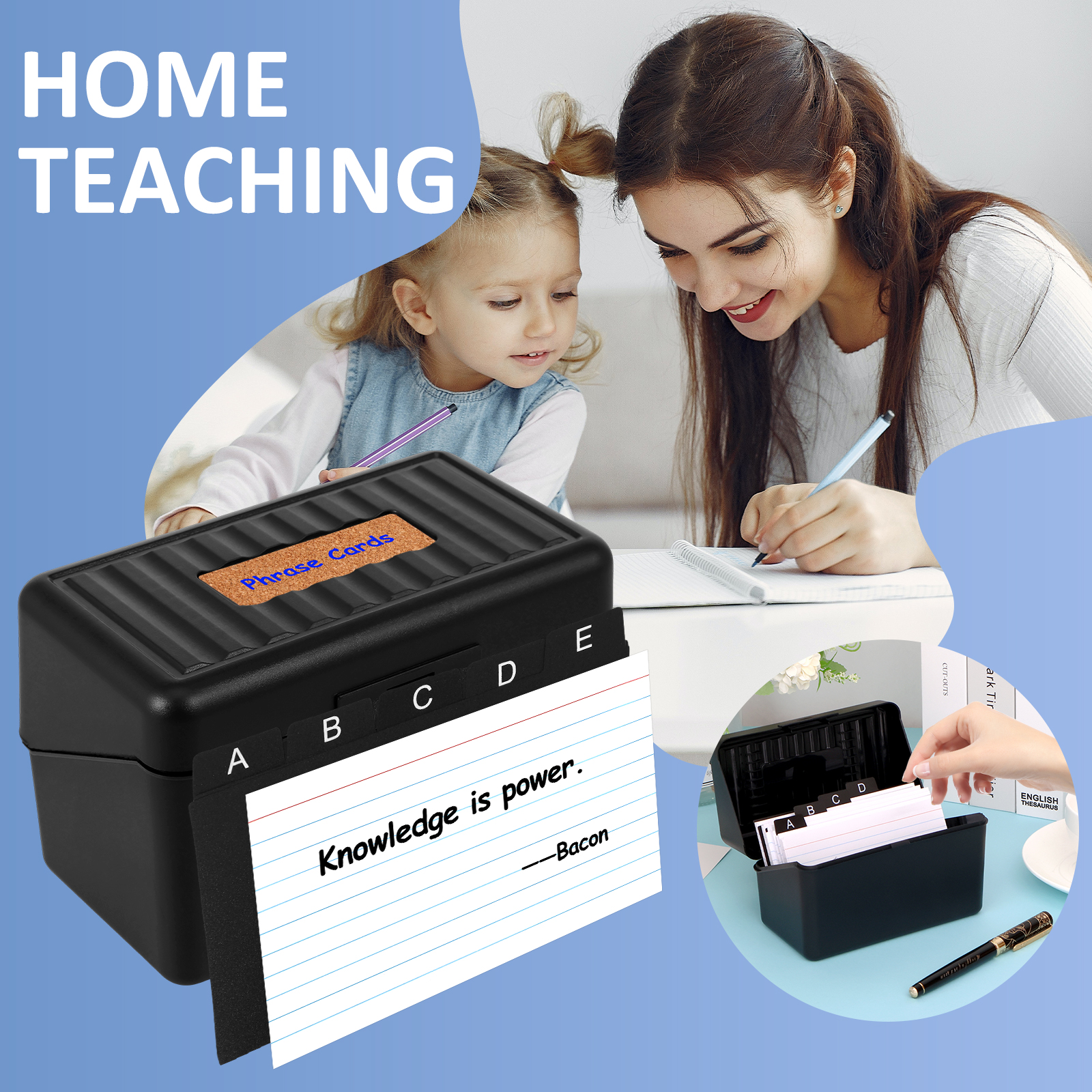 1 Set Index Card Organizer Box - Card Index Box incelemesi ve fiyatı