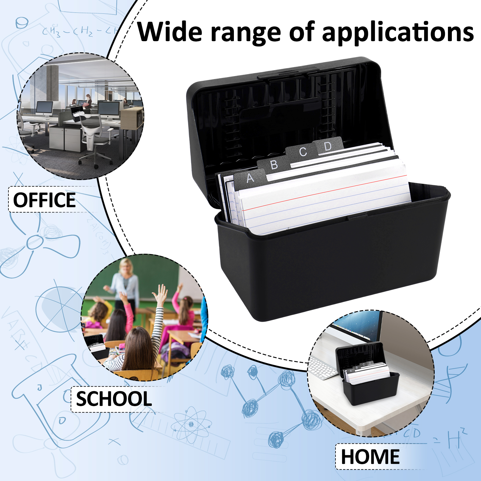 1 Set Index Card Organizer Box - Card Index Box incelemesi ve fiyatı